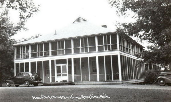 Camp Grayling - Old Postcard View